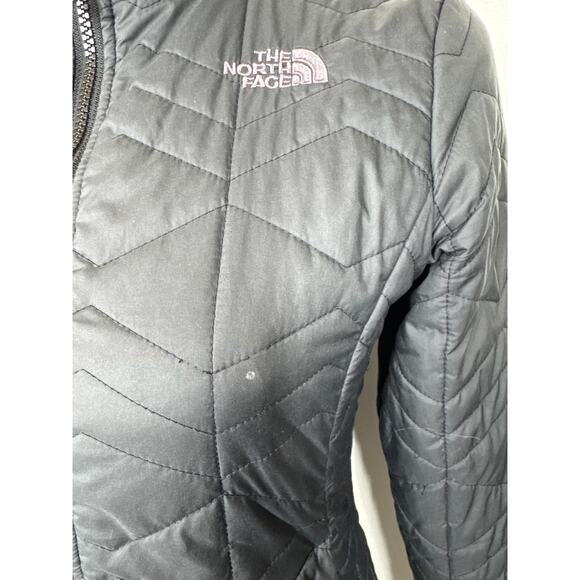 The North Face Bombay Mid Layer Puffer Jacket Women, XS, Black, Quilted Look - Picture 6 of 13